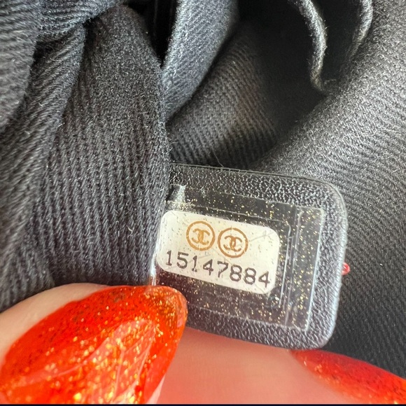 Chanel two tone quilted leather bowling bag - Picture 12 of 12